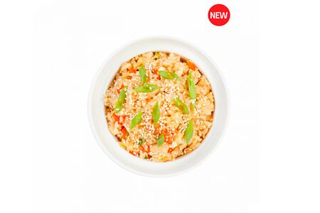 Тяхан с лососем