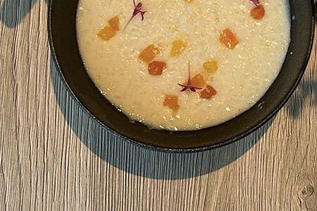 Рисовая каша с курагой