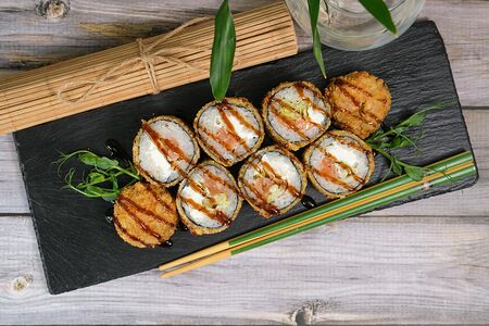 Сяке темпура