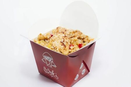 Китайский жареный рис со свининой