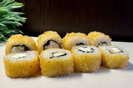 Ролл Цезарь темпура