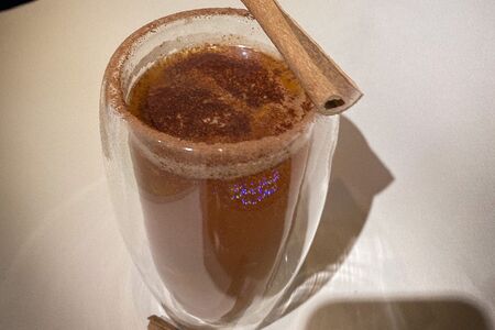 Яблочный чай с имбирем