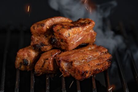 Шашлык из свиных рёбрышек