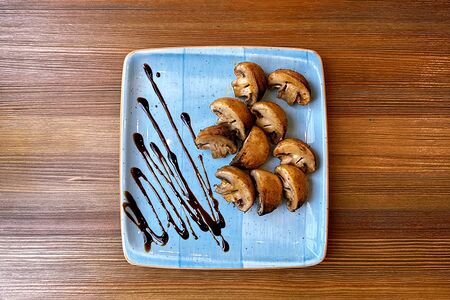 Шампиньоны гриль