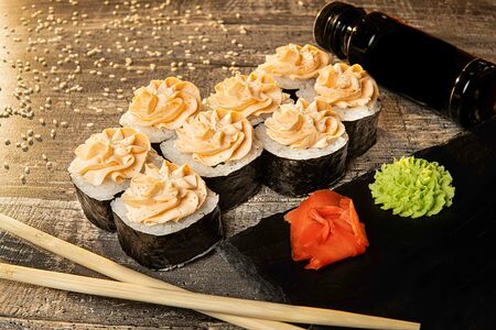 Токио с лососем терияки