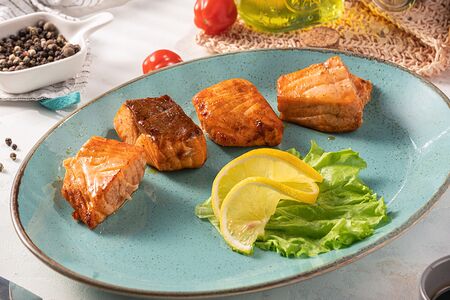 Шашлык из семги