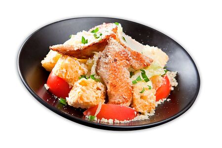 Салат Цезарь с курицей