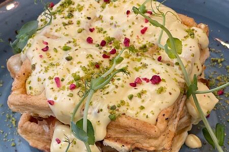 Классические сырные вафли