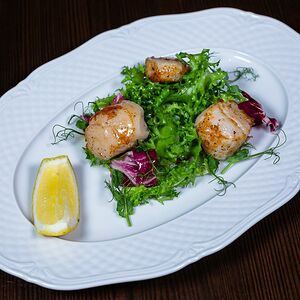 Гребешок на гриле