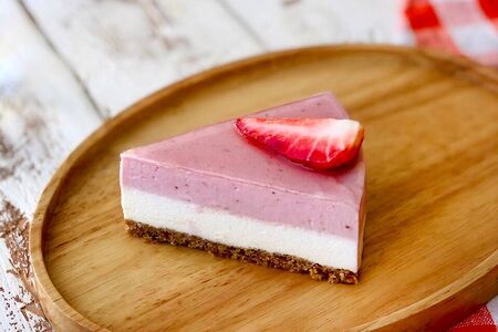 Чизкейк клубничный