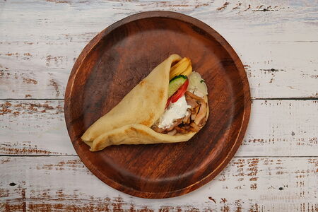 Гирос греческий со свининой