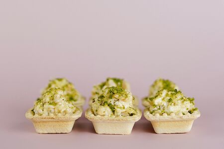 Тарталетка с цыпленком