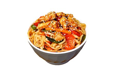 Вок с курицей