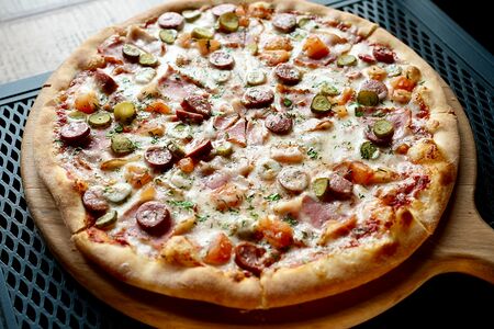 Пицца Деревенская