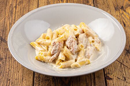 Пенне Альфредо с курицей