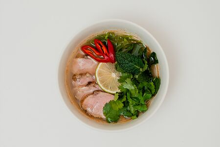 Вьетнамский суп с уткой