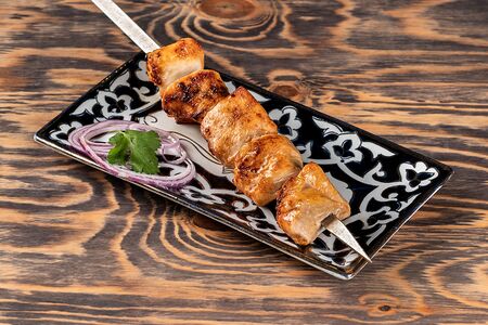 Шашлык из куриной грудки