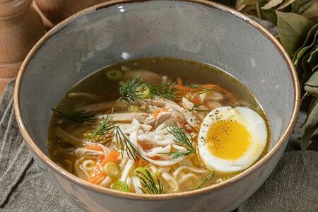 Лапша из курицы