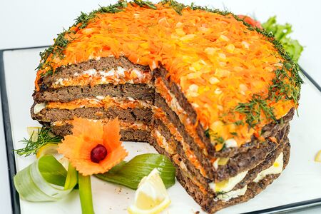 Печеночный торт