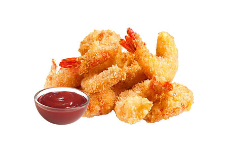 Креветки темпура