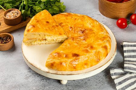 Осетинский пирог Цахараджын с сыром и свекольными листьями