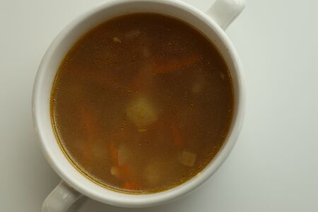 Уха с лососем