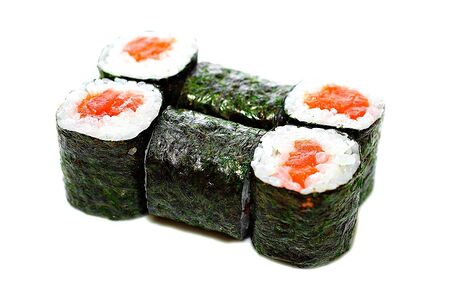 Хосомаки с лососем