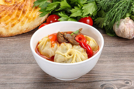 Суп Манты шурпа