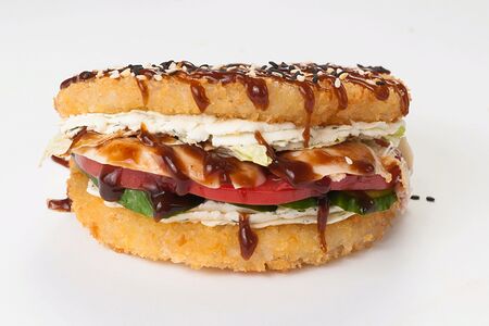 Lifeбургер с копченой курицей