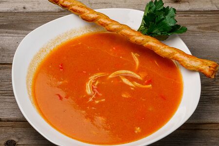 Суп куриный