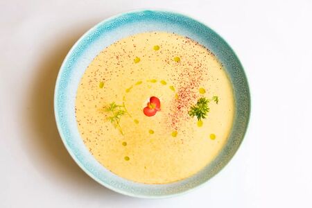 Крем-суп овощной