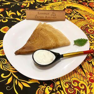 Блин со сгущенкой