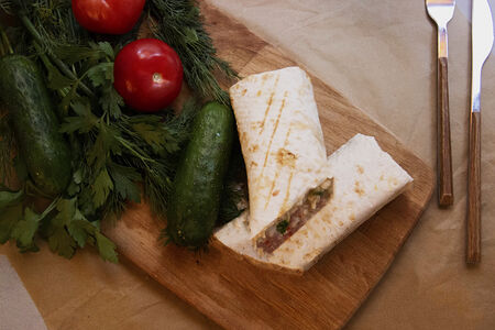 Веган шаверма