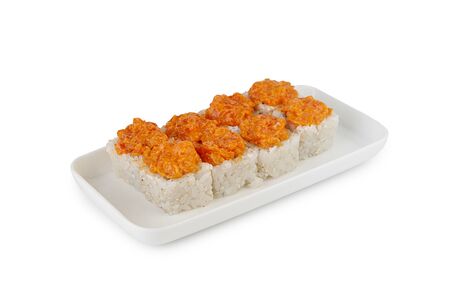 Острый ролл с Лососем