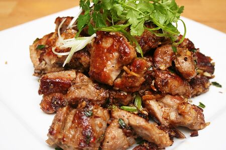 Шашлык из cвинoй почечной мякоти