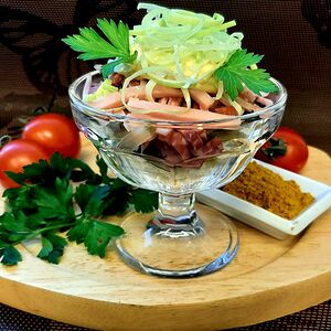 Салат Мясной карри