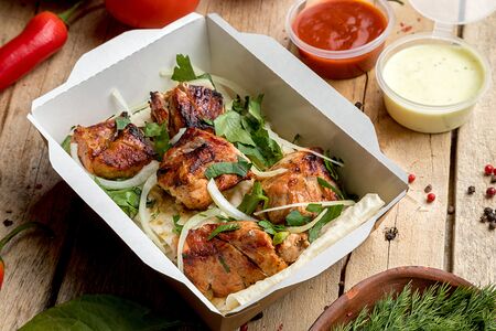 Шашлык из курицы