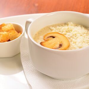 Крем-суп из шампиньонов