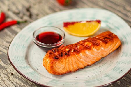 Шашлык из лосося