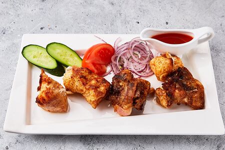 Шашлык из куриной голени