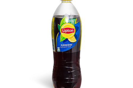 Черный чай Lipton 1л со вкусом лимона