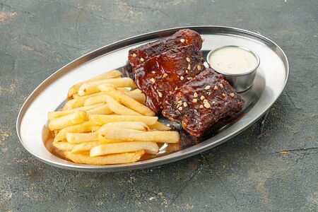 Рёбра свиные BBQ