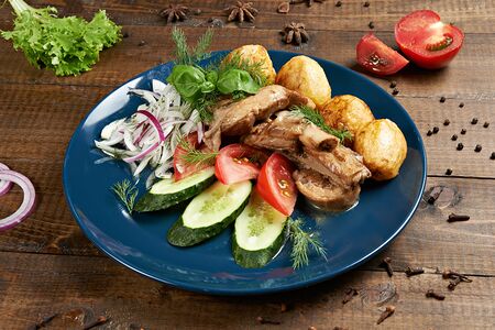 Казан-кебаб с бараниной Халяль