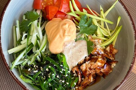 Поке с угрем