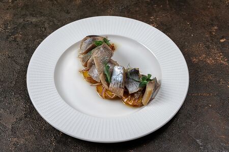 Сельдь с картофелем