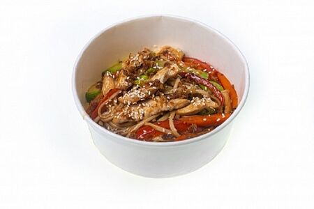 Лапша с курицей