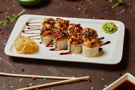 Шиитаке запеченный ролл