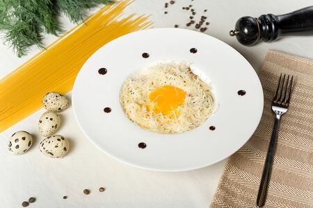 Карбонара с беконом