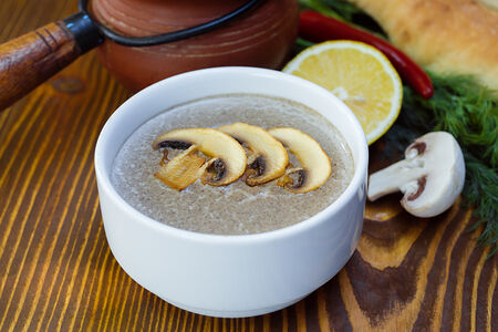 Грибной крем-суп