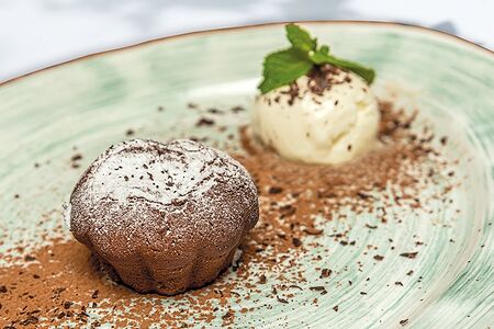 Шоколадный фондан